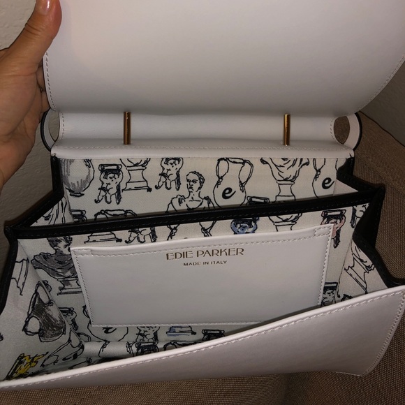 Edie Parker Bag Candy Coin in White - Picture 5 of 7